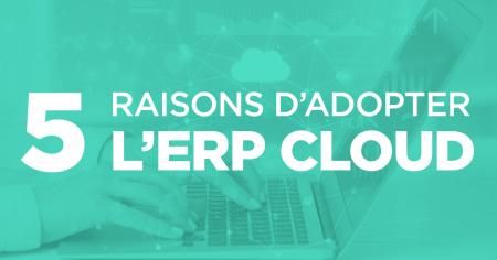 5 Raisons d’adopter l’ERP Cloud